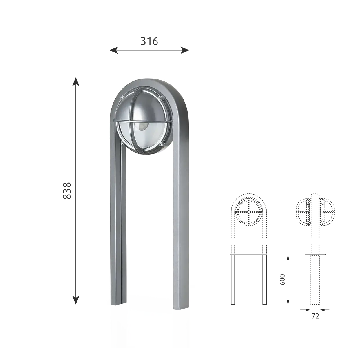 Louis Poulsen: Skot Bollard